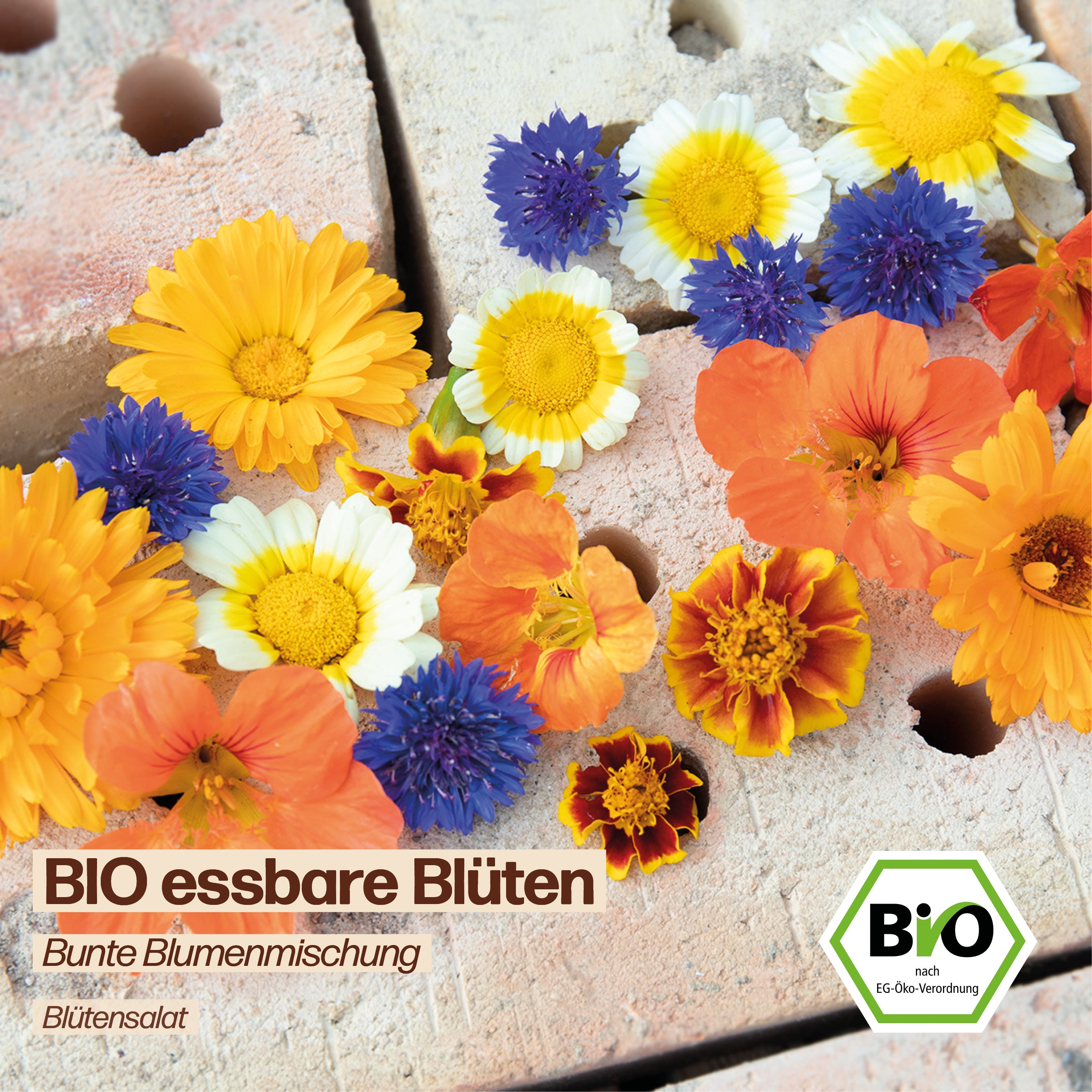 BIO Essbare Blüten "Blumenmischung"