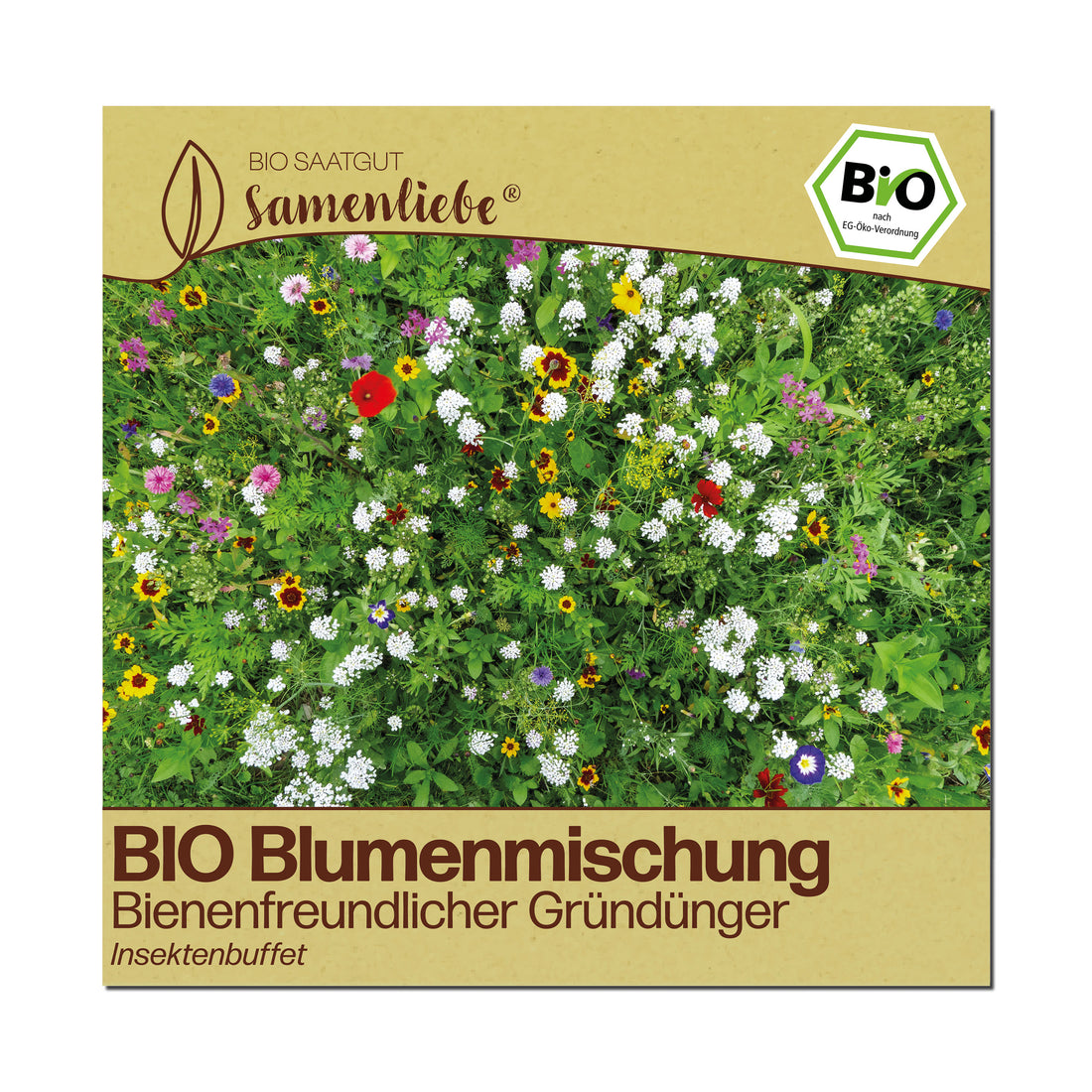 BIO Blumenmischung "Bienenfreundlicher Gründünger"