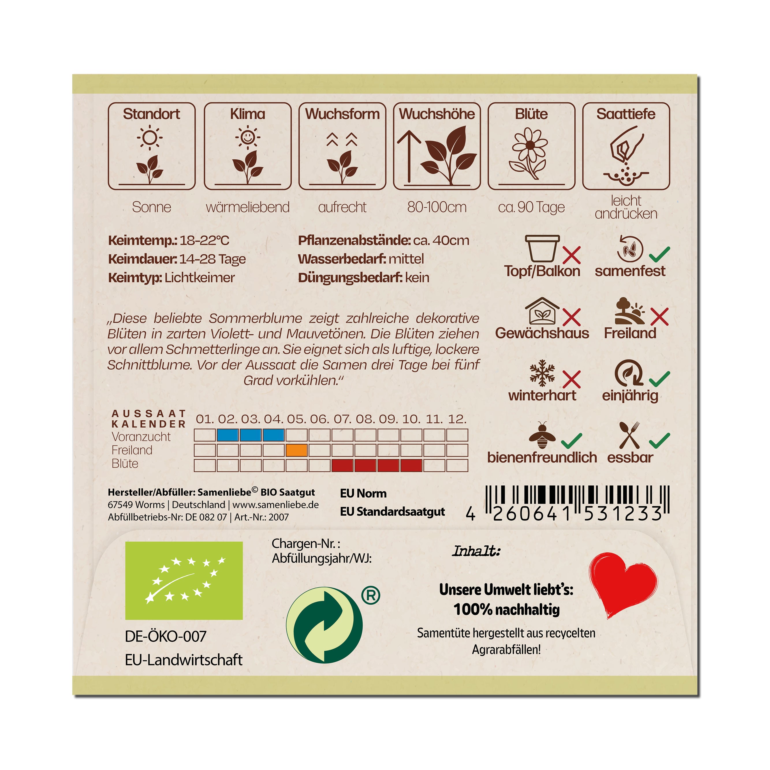 BIO Eisenkraut "Patagonisches Eisenkraut"