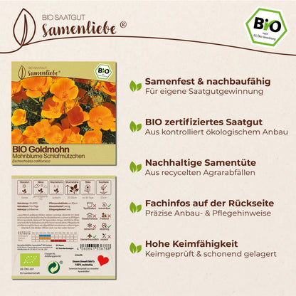 BIO Mohnblume "Schlafmützchen"