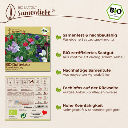 BIO Duftwicke "Bunte Mischung"