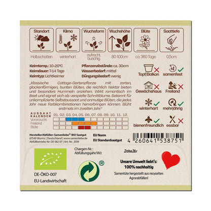BIO Akelei "Gartenakelei - Bunte Blüten"