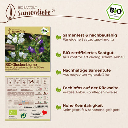 BIO Glockenblume "Marienglockenblume"