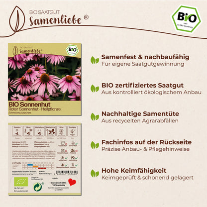 BIO Sonnenhut "Roter Sonnenhut"