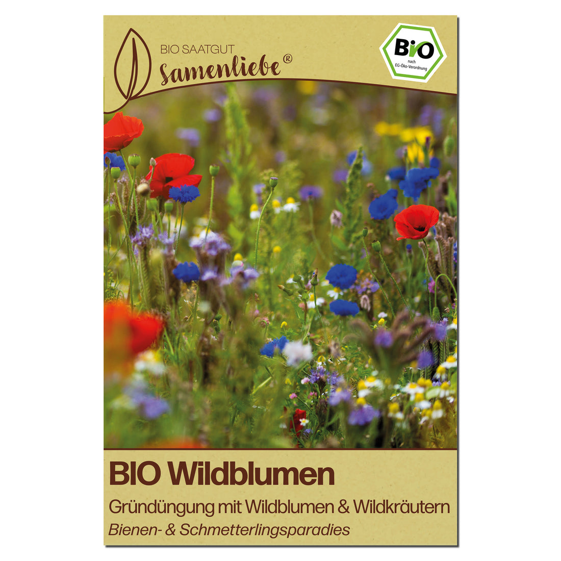 BIO Wildblumen "Wildblumen &amp; Wildkräutern"