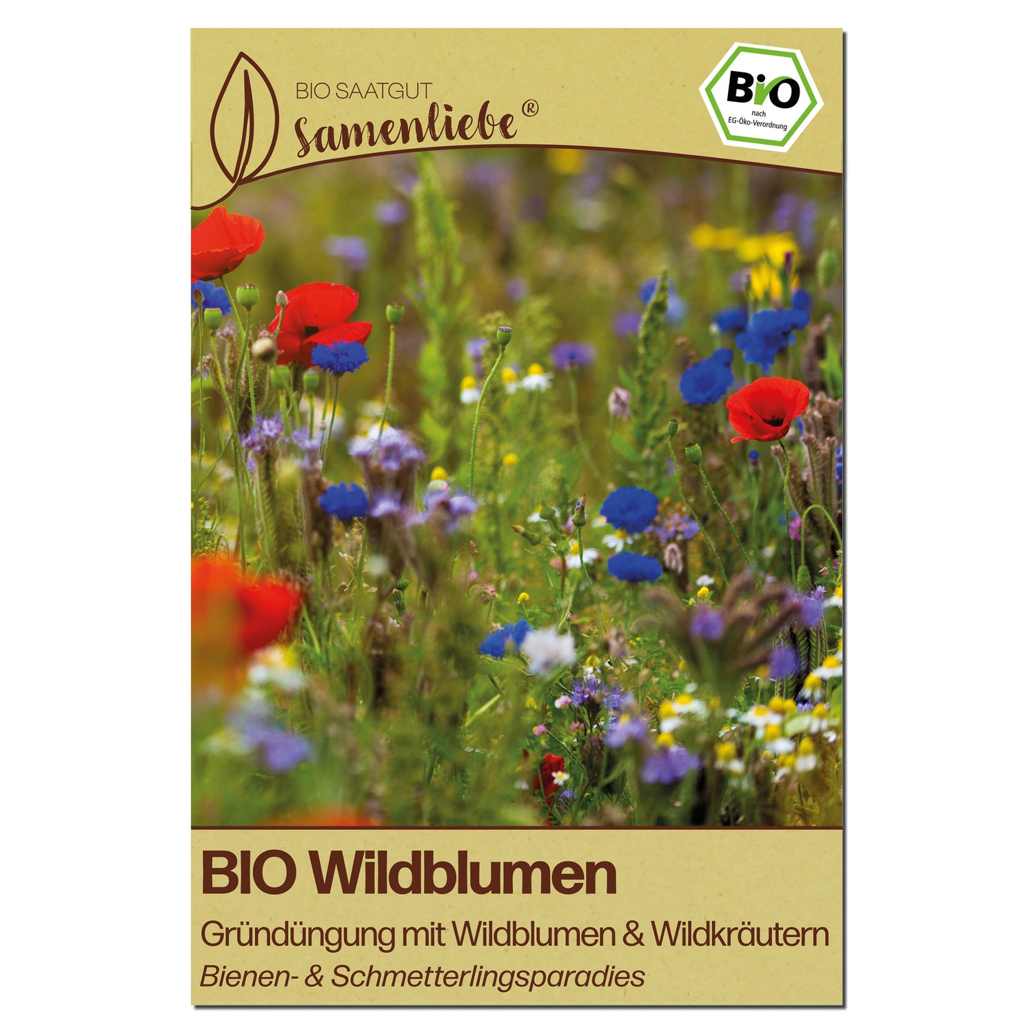 BIO Wildblumen "Wildblumen &amp; Wildkräutern"