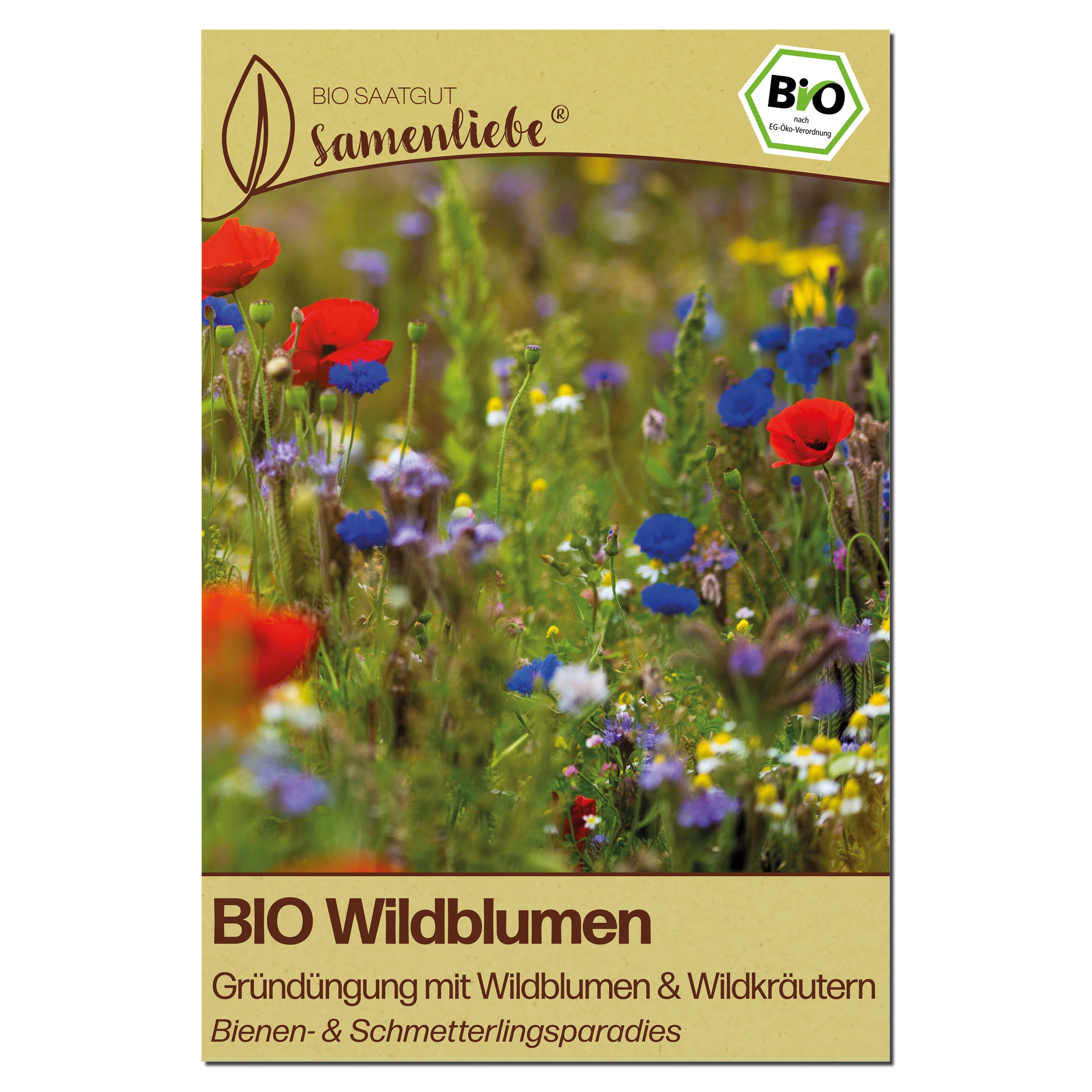 BIO Wildblumen "Wildblumen &amp; Wildkräutern"