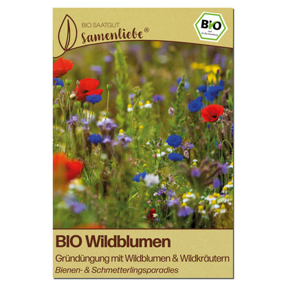 BIO Wildblumen "Wildblumen &amp; Wildkräutern"