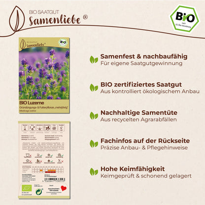 BIO Luzerne "Futterpflanze"